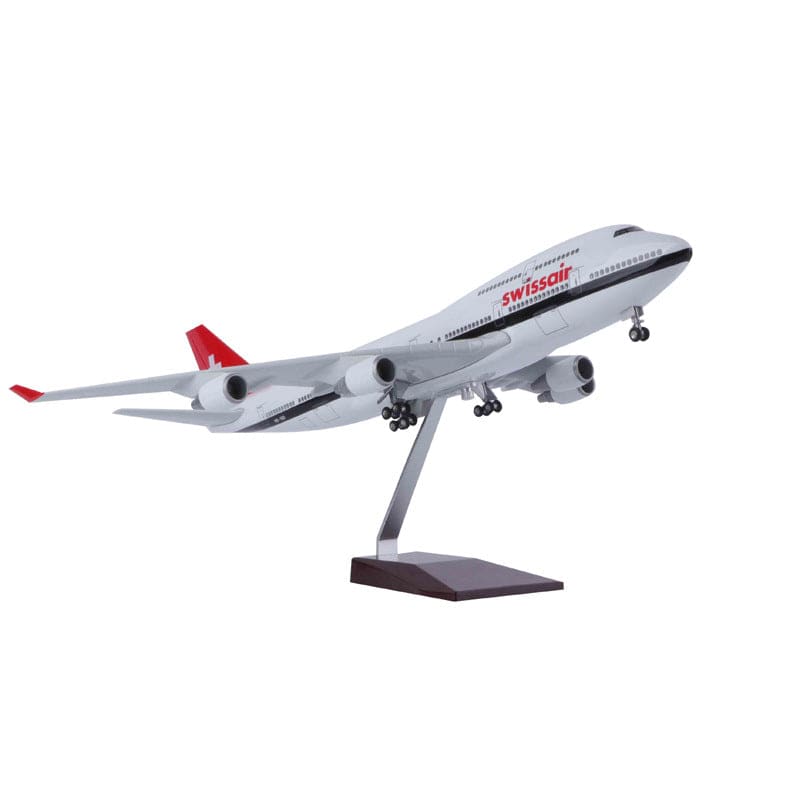 B747 Swiss - Escala 1/157 - 47cm - 18,5 in - Modelo de avión