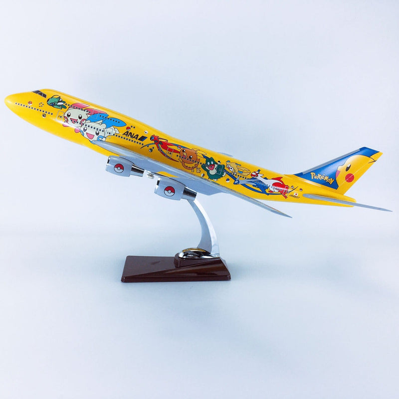 B747-200 ANA Pikachu - Escala 1/157 - 47cm - 18,5 in - Modelo de avión