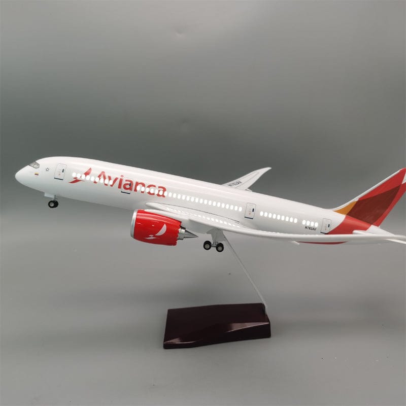 B787 Avianca - Escala 1/130 - 43cm - 16,9 in - Modelo de avión