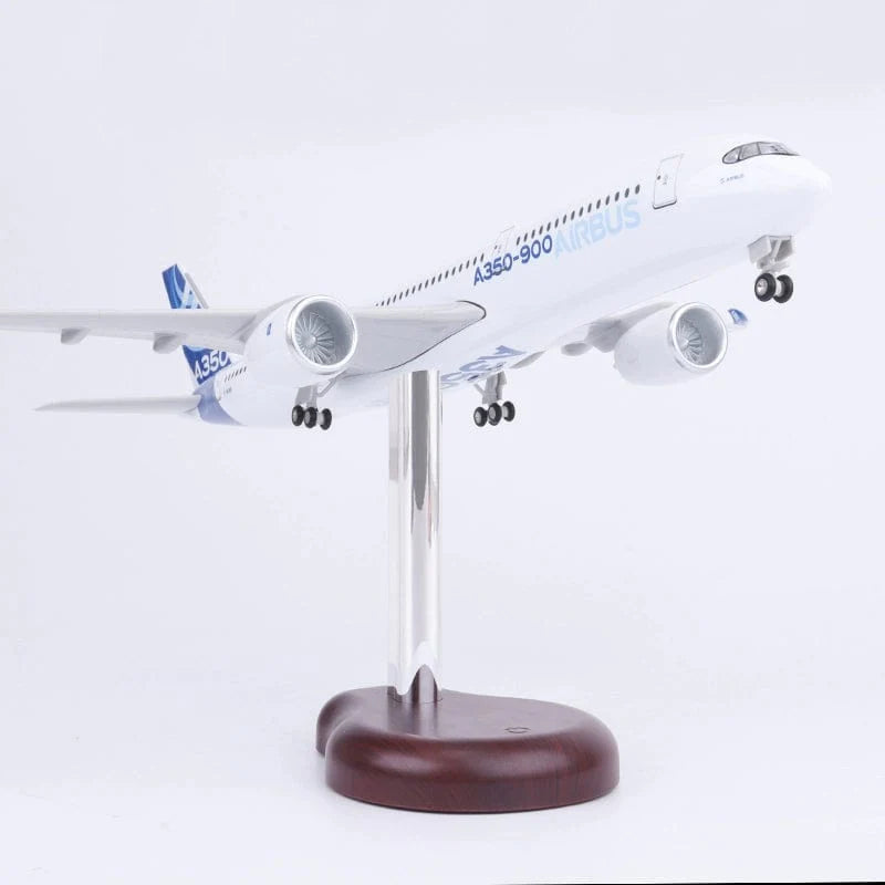 A350 Perspective Airplane Model Internal LED Lights - 47cm - 18.5inch