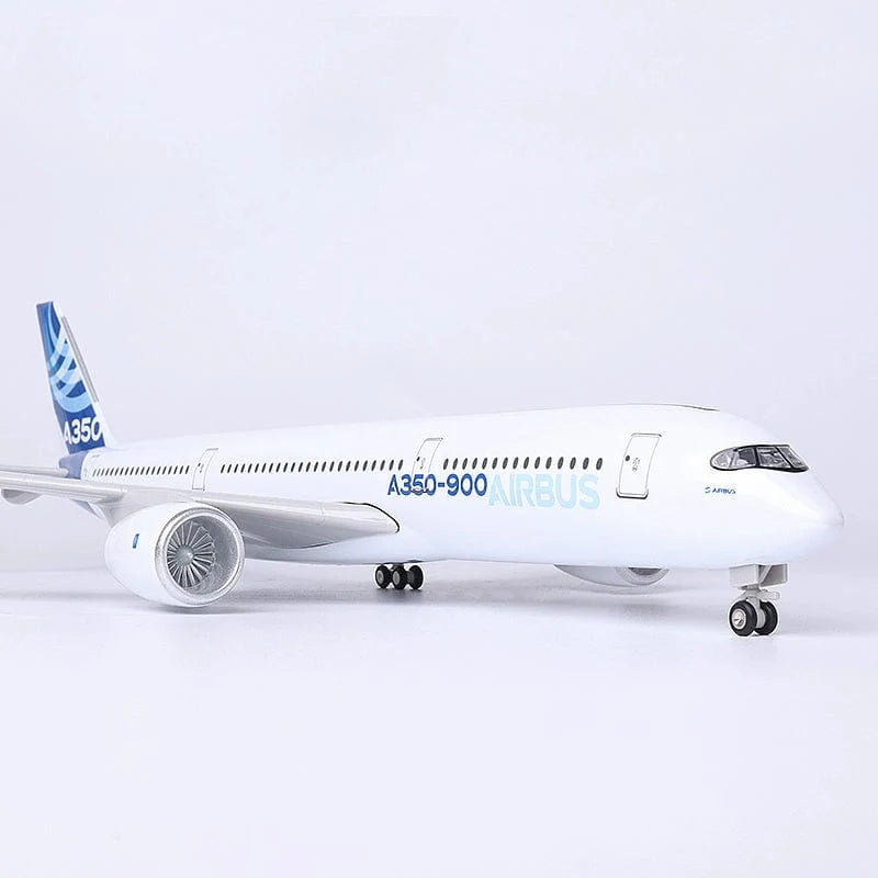 A350 Perspective Airplane Model Internal LED Lights - 47cm - 18.5inch