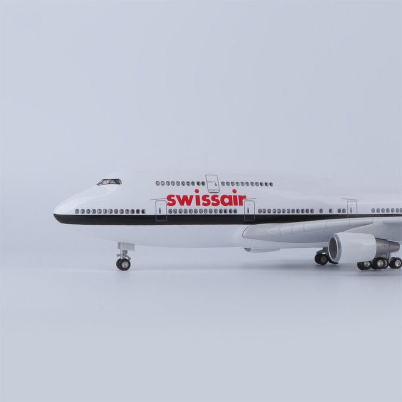 B747 Swiss - Escala 1/157 - 47cm - 18,5 in - Modelo de avión