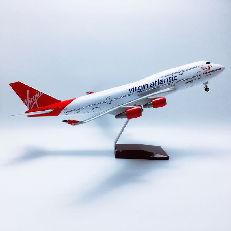 B747-400 Virgin - 1/150 Scale - 47cm - 18.5 in