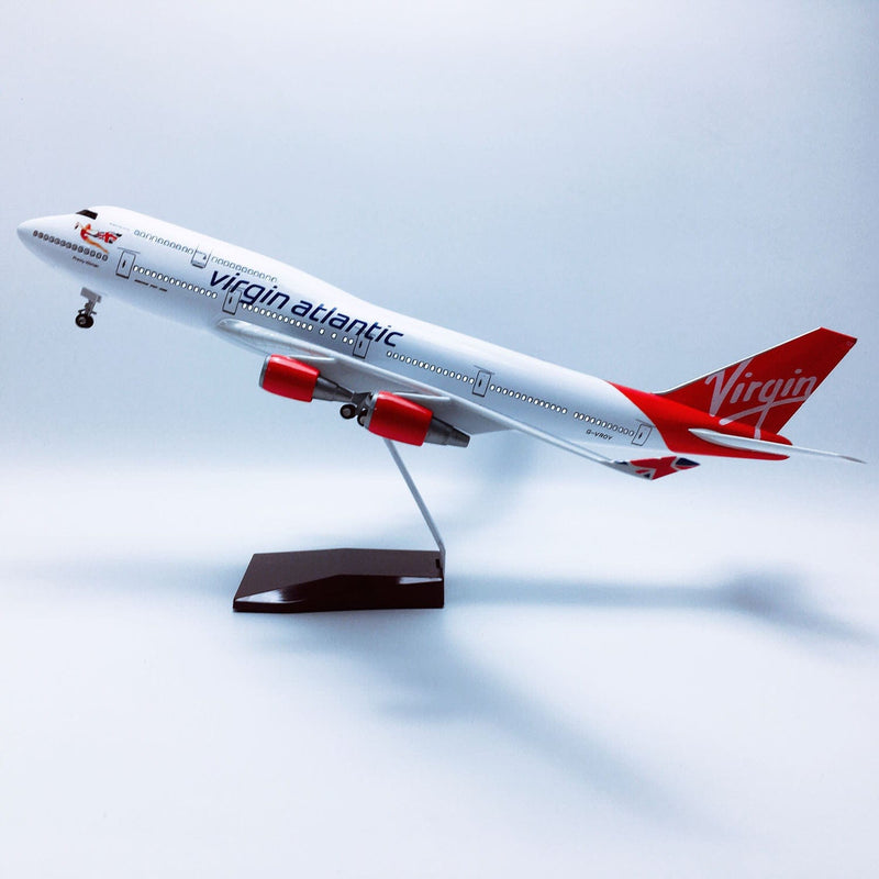 B747-400 Virgin - 1/150 Scale - 47cm - 18.5 in