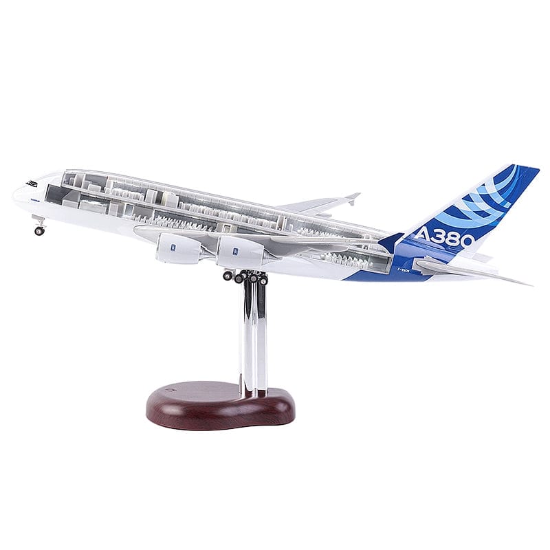 A380 Perspective LED Lights - 47cm - 18.5inch - Aircraft Model