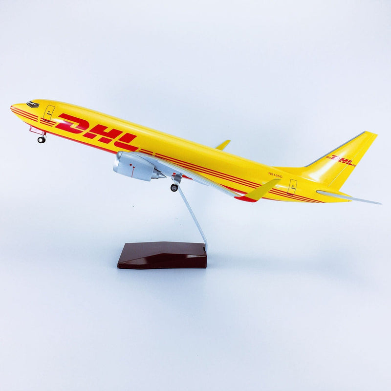 B737-800 DHL - 1/80 Scale - 47cm - 18.5 in - Aircraft Model