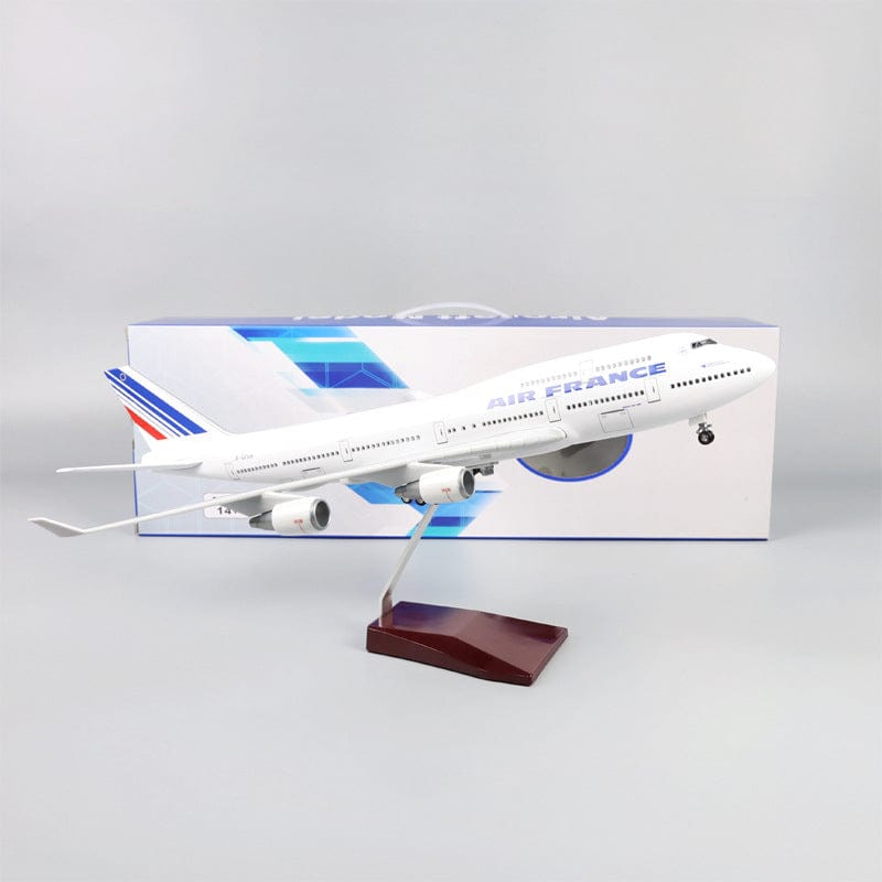 B747 Air France - Escala 1/157 - 47cm - 18,5 in - Modelo de avión