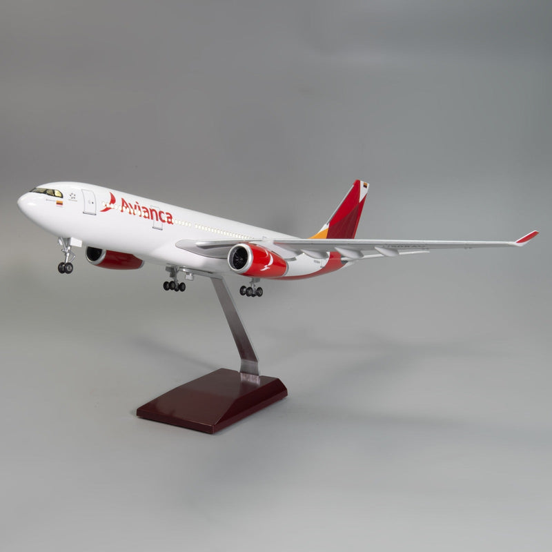 A330 Avianca - escala 1/135 - 47cm - 18,5 in - Modelo de avión