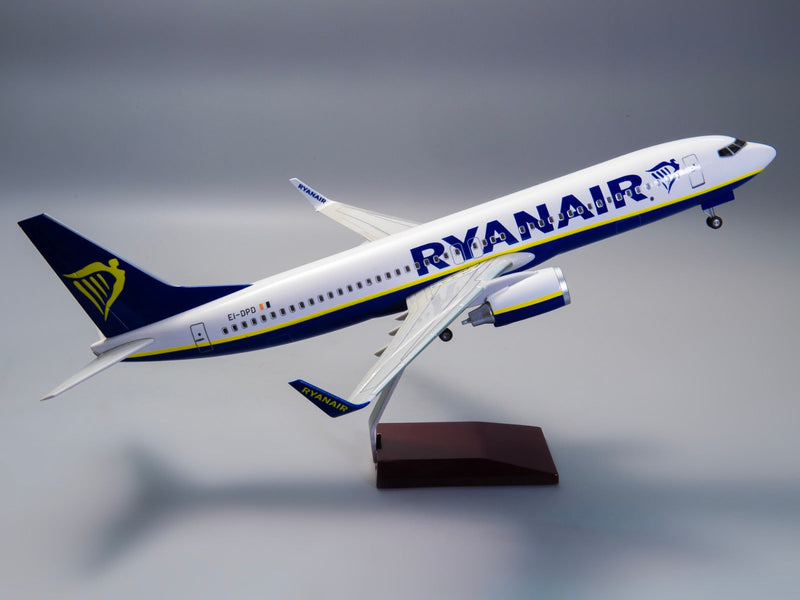 B737-800 Ryanair - Escala 1/80 - 47cm - 18,5 in - Modelo de avión