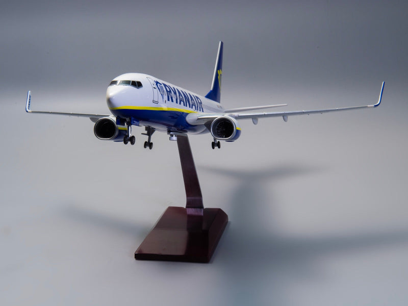 B737-800 Ryanair - Escala 1/80 - 47cm - 18,5 in - Modelo de avión