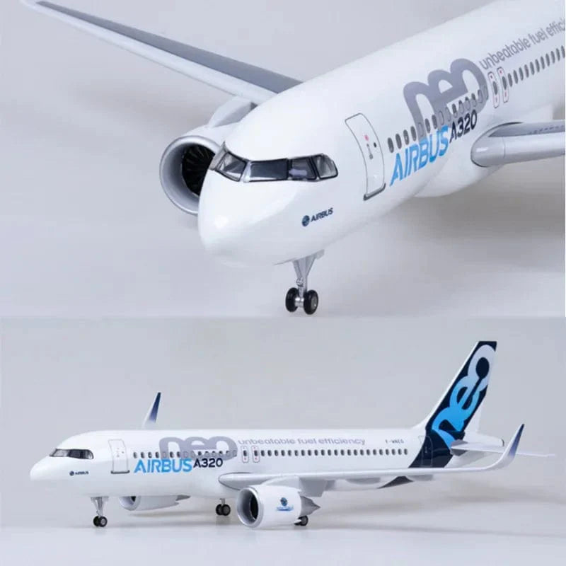 Prototipo A320 Neo - Escala 1/80 - 47cm - 18,5 in - Modelo de avión