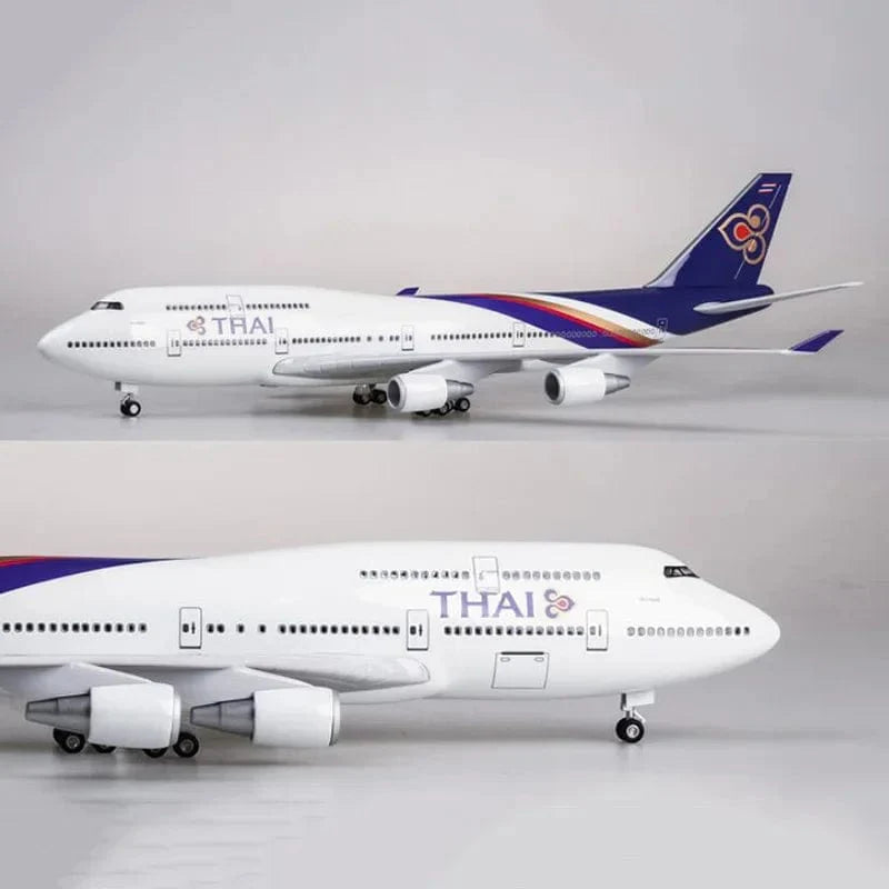 B747 Thai Airways - Scale 1/150 - 47cm - 18.5 in