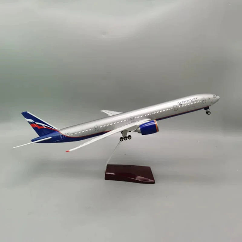 B777 Aeroflot - Scale 1/157 - 47CM - 18.5 in