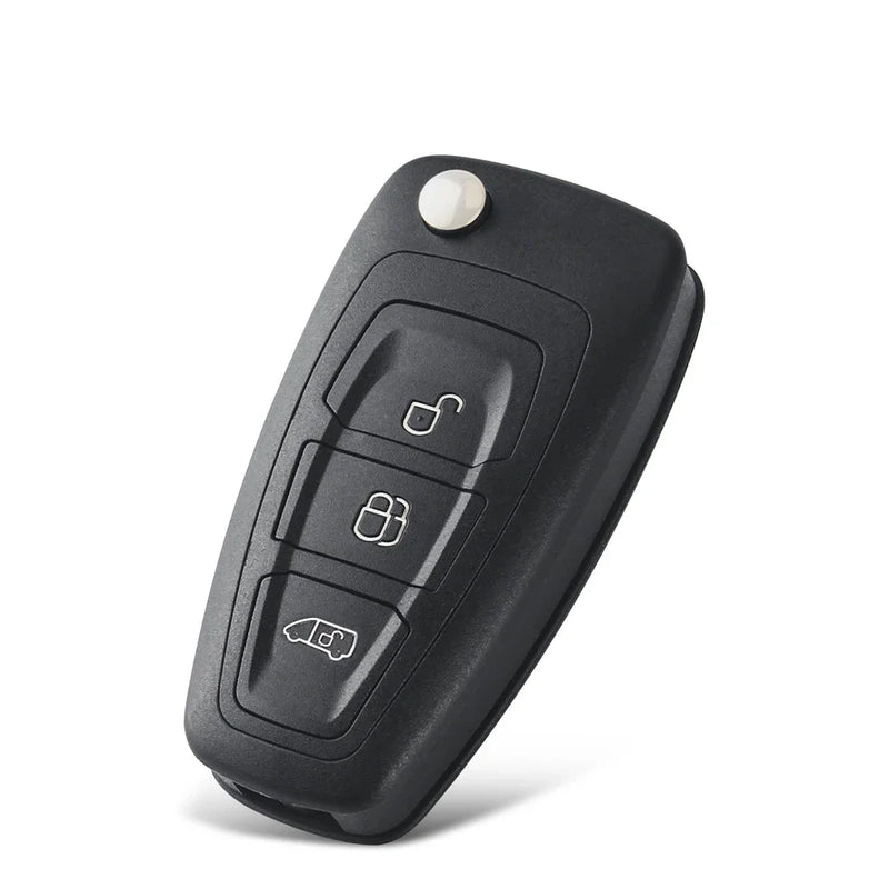 KEYYOU 1PCS New For Ford Focus Transit Custom MK8 Cargo Tourneo Custom 2012+ Fiesta 2013 Fob Case Remote Key Shell Case