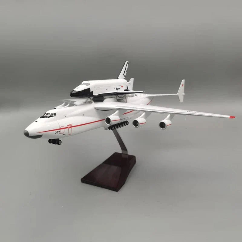 Antonov AN-225 AN225 Mriya - Buran Space Shuttle - 42 cm - Model Aircraft