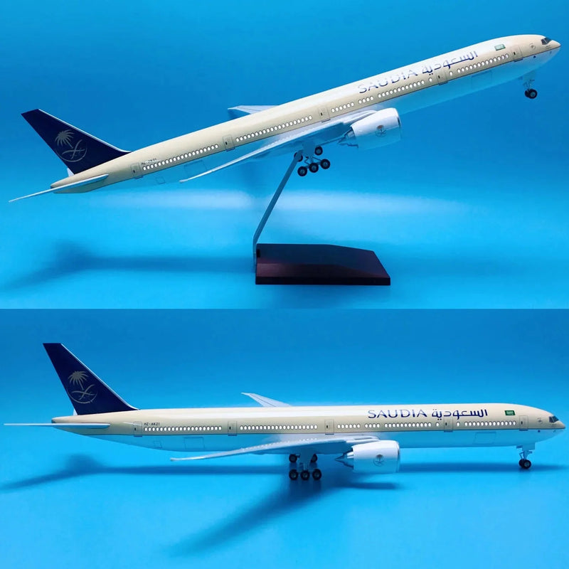 B777 Saudi Arabia - 1/157 Scale - 47CM -18.5in - Scale Aircraft