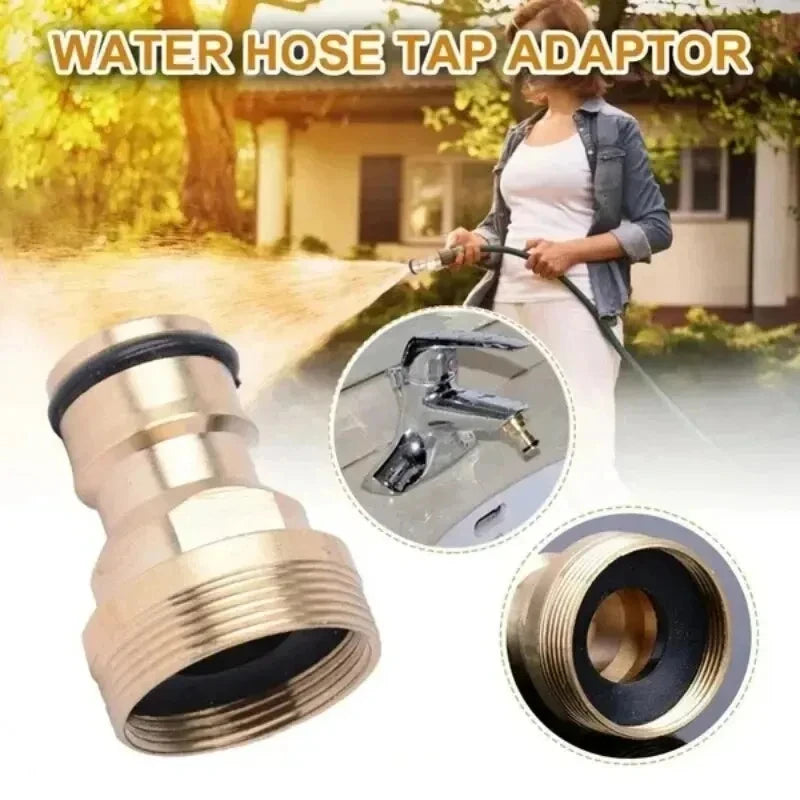 Adaptadores universales de latón para grifo de cocina, herramientas de riego de jardín, Conector de grifo, adaptador de manguera