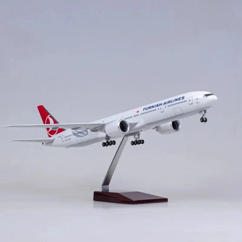 B777 Turco - Escala 1/157 - 47cm - 18,5 in - Modelo de avión