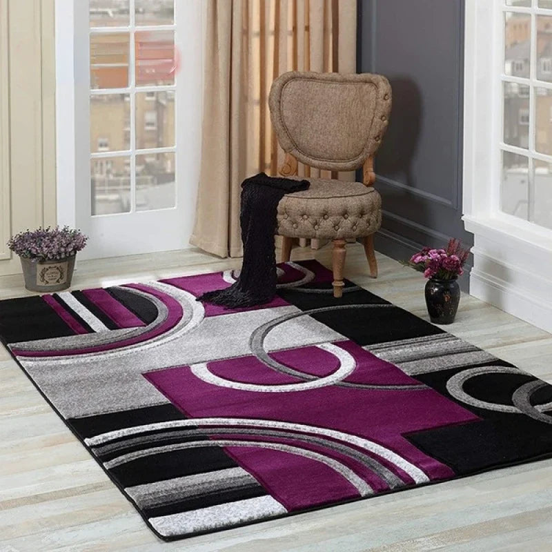 Nordic Geometric Carpet for Living Room Modern Luxury Decor Sofa Table Large Area Rugs Bathroom Mat Alfombra Para Cocina Tapis