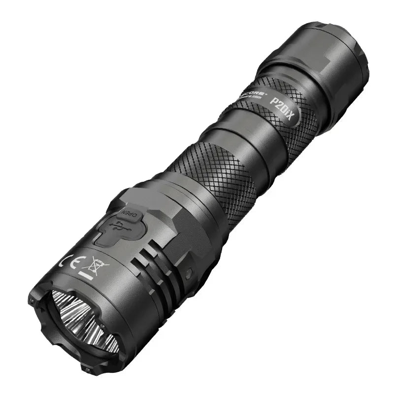 Nitecore P20iX USB-C Rechargeable Tactical Flashlight 4000 Lumens with NL2150HPi 5000mAh Battery Self-defense Troch Light