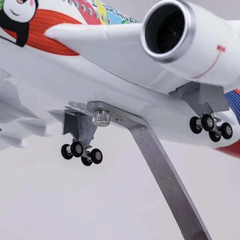 A350 Sichuan Panda - Escala 1/142 - 47cm - 18.5in - Luces Led (Opcional)