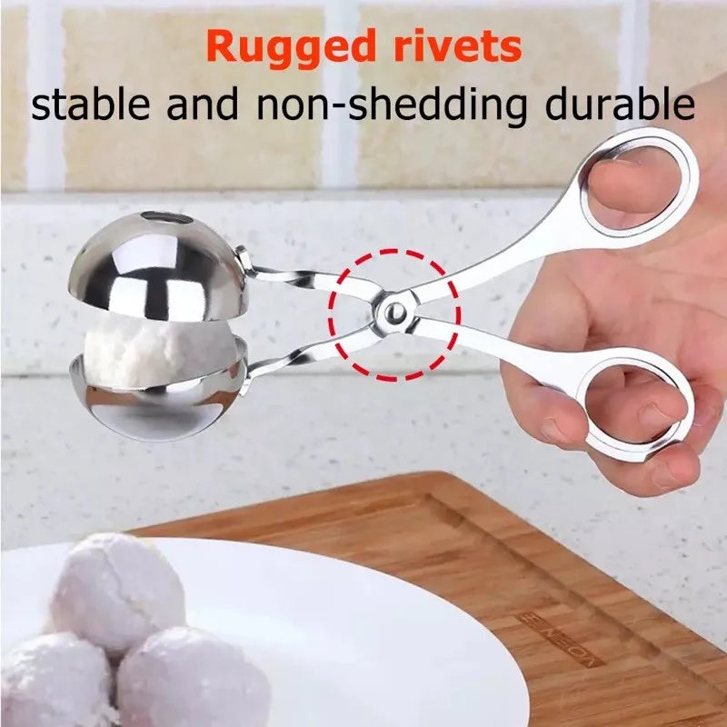 Meat ball Maker Clip Fish Ball Rice Ball Making Mold Stainless Steel Form Tools Kitchen Accessories Gadgets cuisine cocina