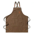 Perfessional Kitchen Apron Fashion Canvas Chef Apron cocina accesorios de cocina novedosos Straps For BBQ Shop Nail Salon