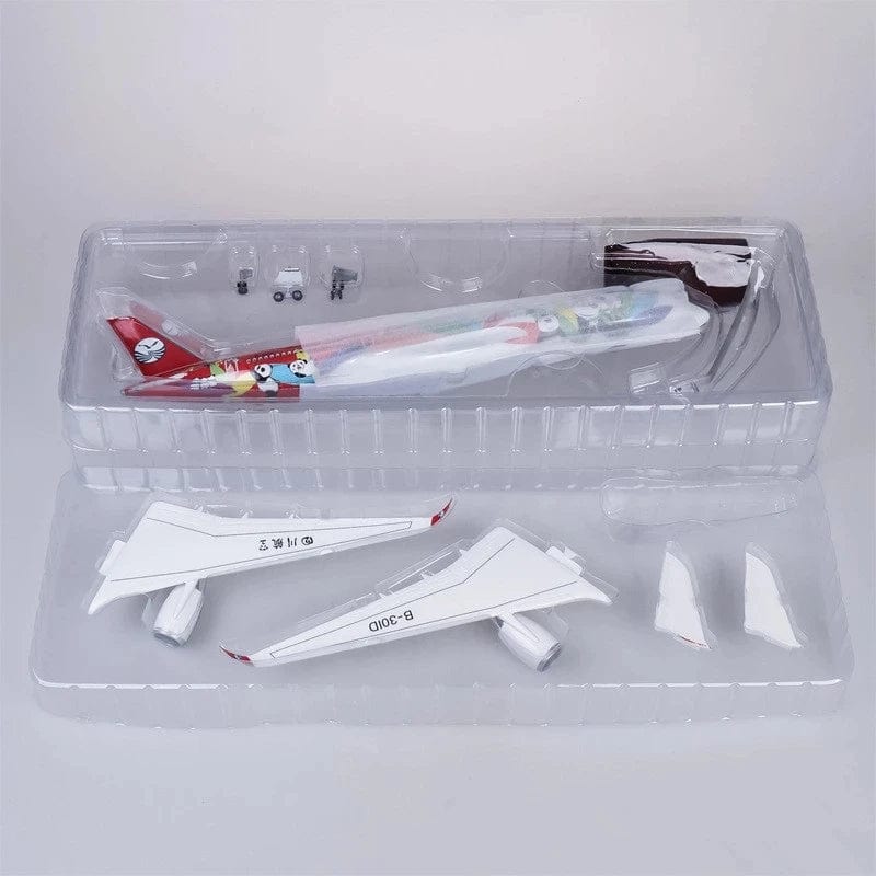 A350 Sichuan Panda - Escala 1/142 - 47cm - 18.5in - Luces Led (Opcional)