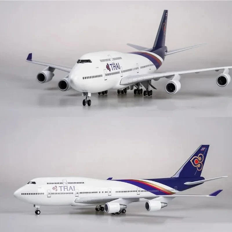 B747 Thai Airways - Scale 1/150 - 47cm - 18.5 in