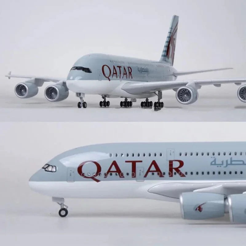 A380 Qatar - Escala 1/160 - 47cm - Avión a escala