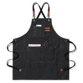 Perfessional Kitchen Apron Fashion Canvas Chef Apron cocina accesorios de cocina novedosos Straps For BBQ Shop Nail Salon