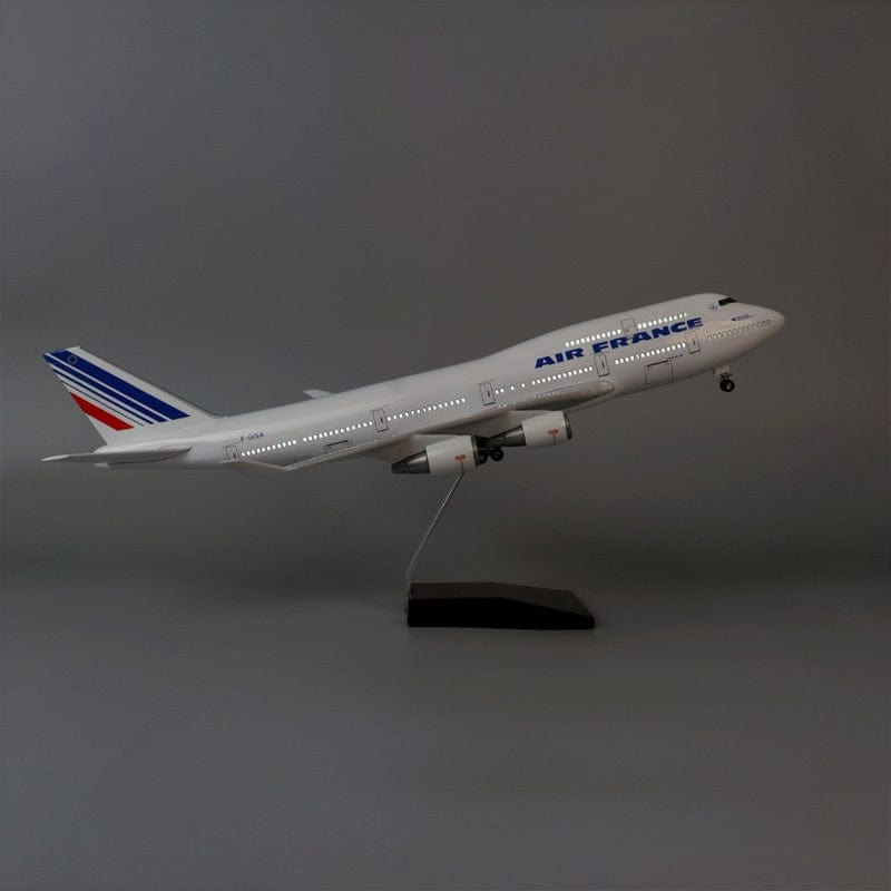 B747 Air France - Escala 1/157 - 47cm - 18,5 in - Modelo de avión