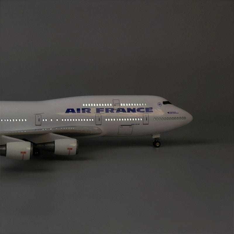 B747 Air France - Escala 1/157 - 47cm - 18,5 in - Modelo de avión