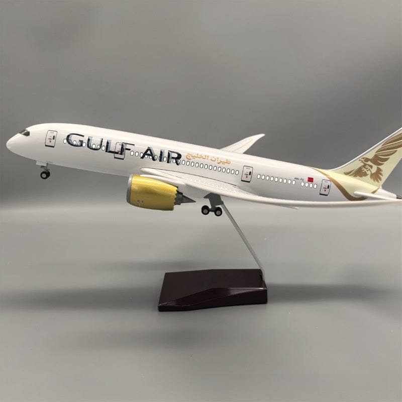 B787-9 Gulf Air - Escala 1/130 - 43cm - 16,9 pulgadas