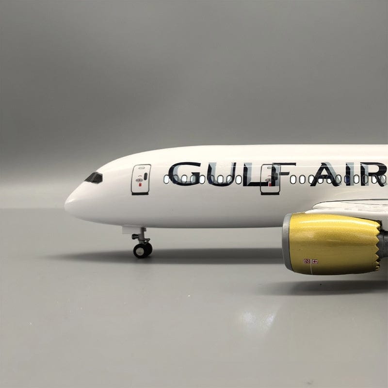 B787-9 Gulf Air - 1/130 Scale - 43cm - 16.9 inches