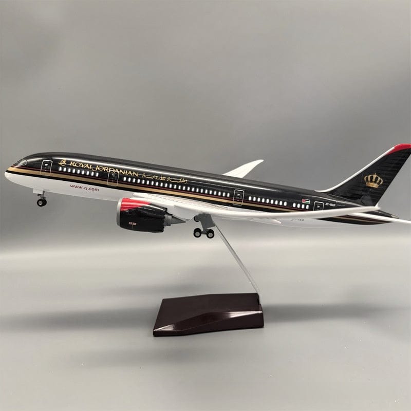 B787 Royal Jordanian - 1/130 Scale - 43cm - 16.9 inches