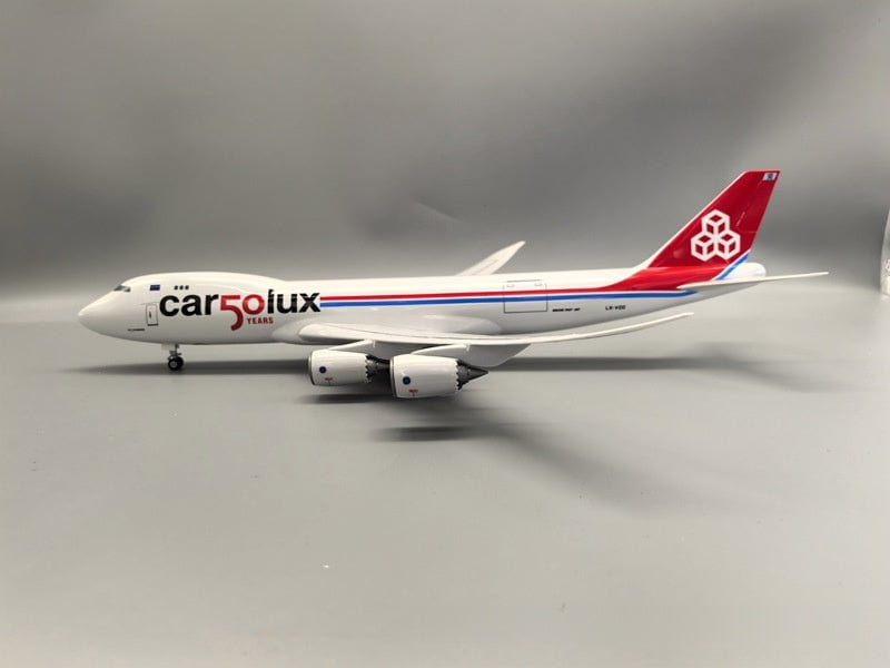 B747-8F Cargolux - Scale 1:157 - 47cm - 18.5in - WITHOUT LED